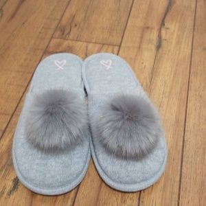 Victoria Secret gray Slippers